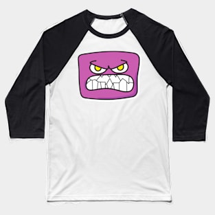 Cool Angry Sticker Baseball T-Shirt